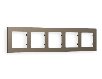 Рамка пятиместная Ambrella Volt Techno AF220635