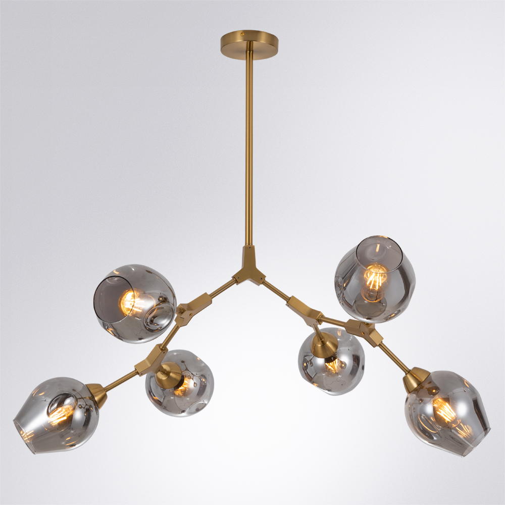 Люстра на штанге Arte Lamp Yuka A4103SP-6PB