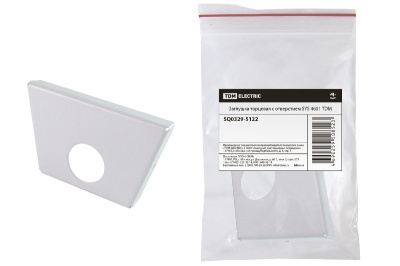 Заглушка торцевая с отверстием TDM Electric SYS 4651 SQ0329-5122