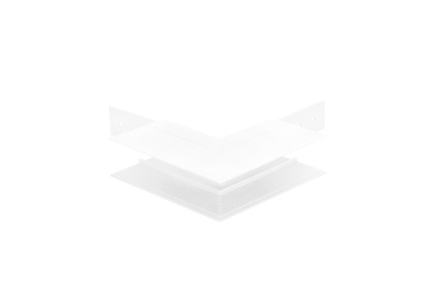 Внешний угловой соединитель для магнитного накладного шинопровода Crystal Lux Space CLT 0.213 03 WH