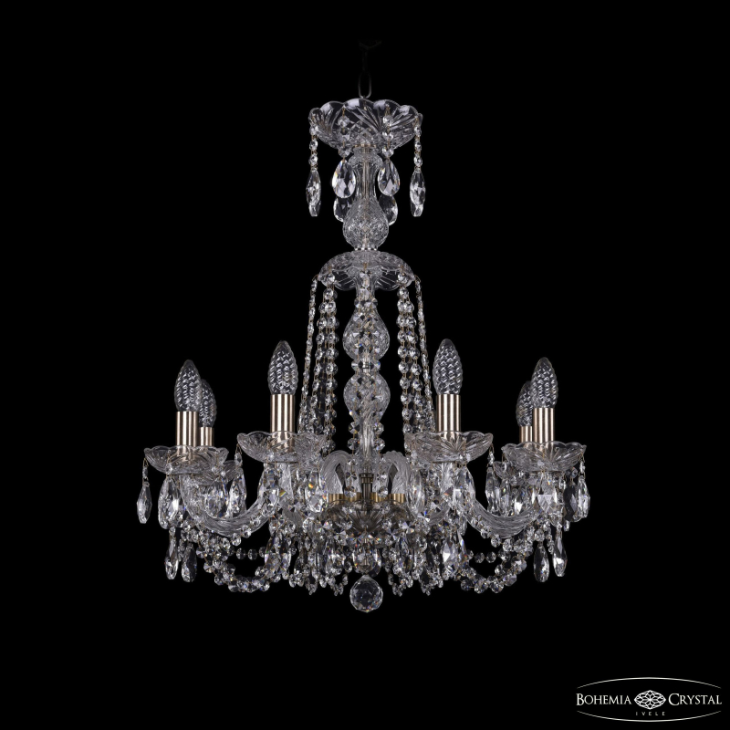 Подвесная люстра Bohemia Ivele Crystal 1402/8/195/XL-65 Pa