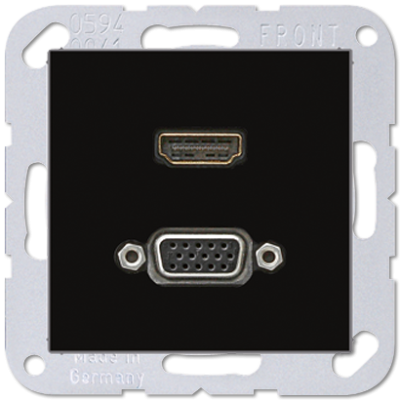 Розетка HDMI/VGA Jung MAA1173SW