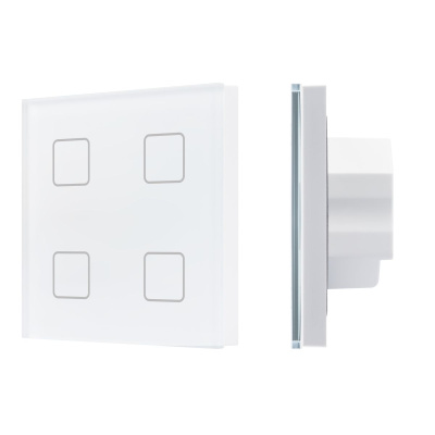 Сенсорная панель DALI-301-11-IN White (BUS/24V, Backlight) (IARL, IP20 Пластик) 046574