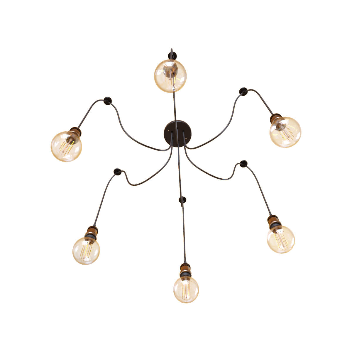 Люстра-паук LOFT IT Spider Loft1162A/6