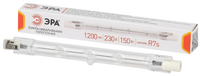 Лампа галогенная Эра R7S 150W 3000K J118-150W-R7s-230V Б0048493
