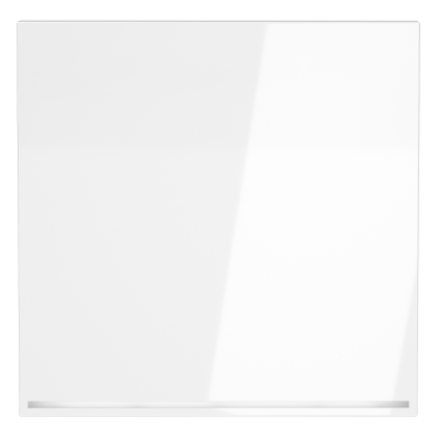 Клавиша для выключателя/переключателя одноклавишного с подсветкой Voltum S70 (белый глянцевый) VLS000201