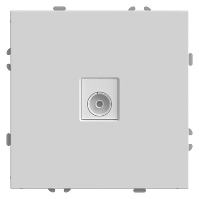 Розетка телевизионная 1-местная Stekker RST00-5108-01 Эмили 49875