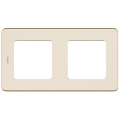Рамка двухместная Legrand Inspiria 673941