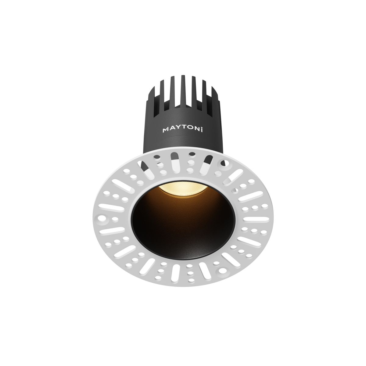 Встраиваемый светильник Maytoni Dip DL120-10W-2.7K-TRS-B