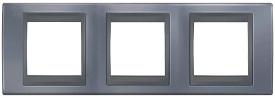 Рамка 3-постовая Schneider Electric Unica Top MGU66.006.297