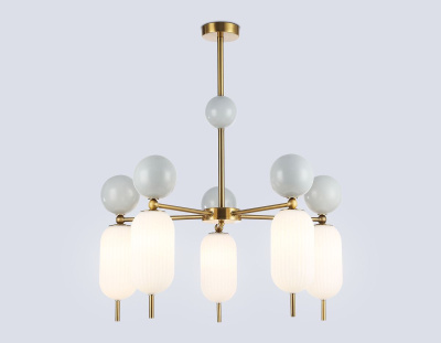 Люстра на штанге Ambrella Light High Light Ceramo Modern LH53104