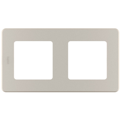 Рамка двухместная Legrand Inspiria 673948