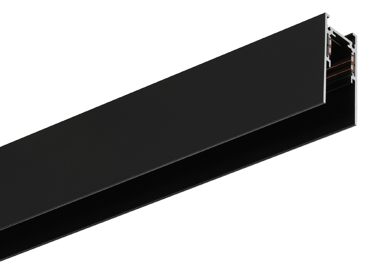 Шинопровод магнитный накладной iLedex Vision 4822-52/27-3000-BK