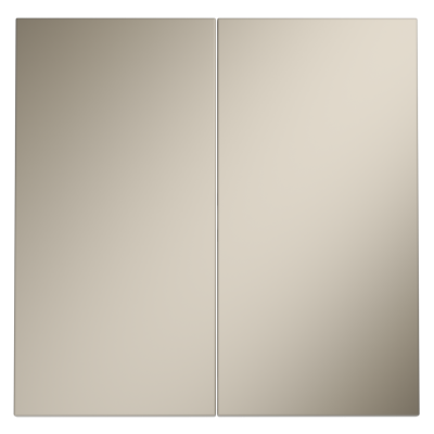 Клавиши для выключателя/переключателя двухклавишного Voltum S70 (кашемир) VLS000303