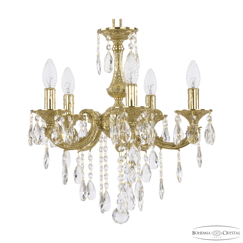 Подвесная люстра Bohemia Ivele Crystal Florence 71109/5/125 B G