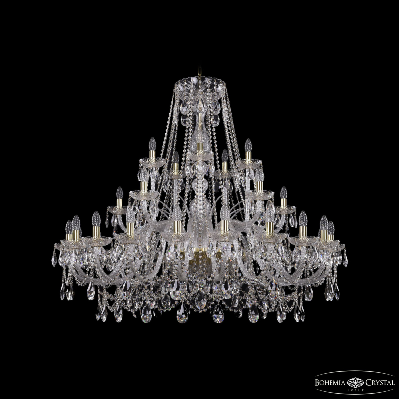 Подвесная люстра Bohemia Ivele Crystal 1411/20+5+5/460 G
