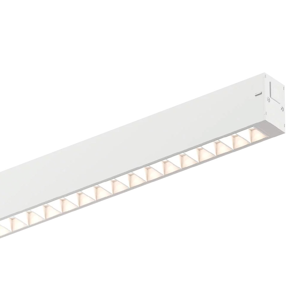 Трековый однофазный светильник AM Group Plain Opal AM582 27W 4000K WH