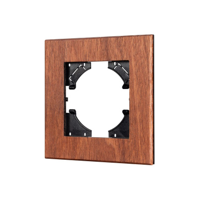 Рамка из натурального дерева на 1 пост Arlight FRM-XSILO-WD-1-NL 050870