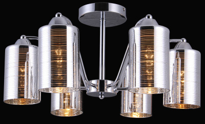 Люстра на штанге Natali Kovaltseva Helsinki 75038-6C CHROME