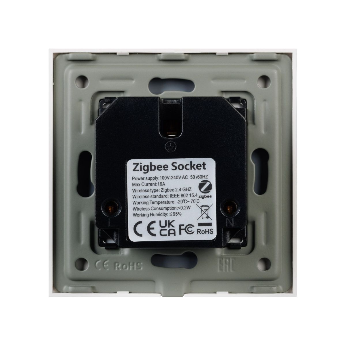 Розетка электрическая с Zigbee управлением Arlight SCT-OMALI-EUZB1-PL-GD (240V, 16A, Zigbee) 050218