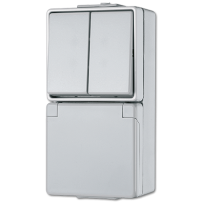 Розетка штепсельная Schuko Jung 675W