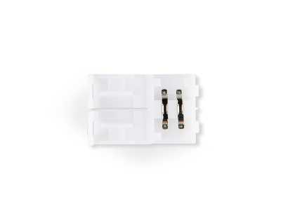 Соединитель прямой для светодиодной ленты 2835 12/24V (2 конт.) GS6001 (10шт) Ambrella Light Illumination GS6001