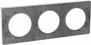 Рамка на 3 поста Schneider Electric Odace S52P806U