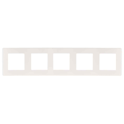 Рамка 5-постовая ЭРА 12 сатин белый 12-5105-01 Б0052539