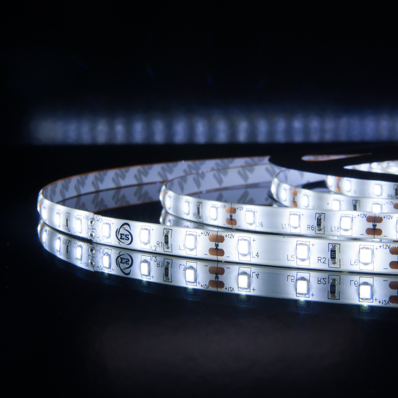 Светодиодная лента Elektrostandard 12V 4,8W 60Led 2835 IP65 холодный белый, 5м 4690389124167