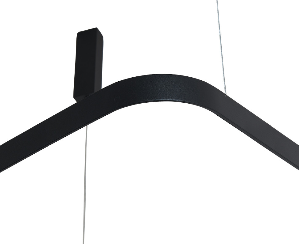 Подвесная люстра Italline IT013-6024 black 3000K