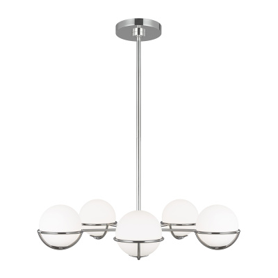 Люстра на штанге Feiss Apollo (fe) FE-APOLLO5-PN