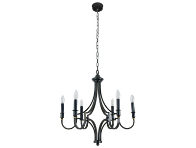 Подвесная люстра Newport Daniela 3456/C black+gold М0070512