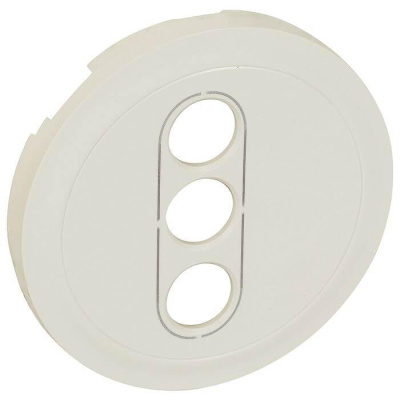 Лицевая панель Legrand Celiane розетки аудио/видео RCA слоновая кость 066278