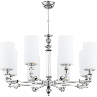 Люстра на штанге Kutek MERANO-SZKLANY KLOSZ MER-ZW-8(BN)