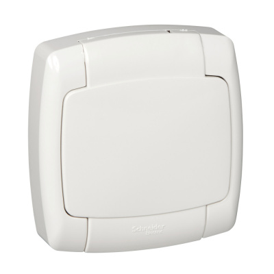 Розетка со шторками Schneider Electric Рондо RS16-126B-BI