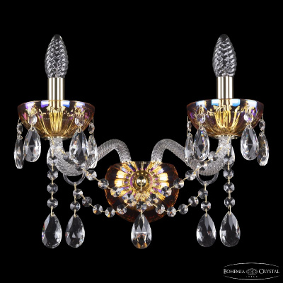 Бра Bohemia Ivele Crystal 5413B/2/165 G Shampan/M-1H