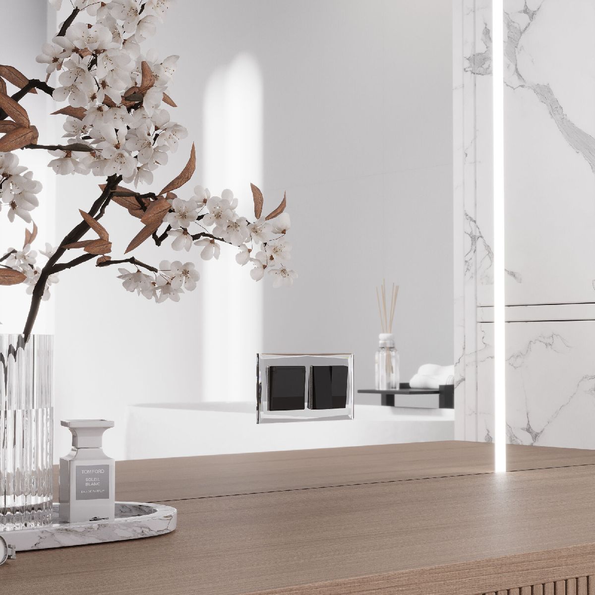 Выключатель двухклавишный проходной Werkel 4690389197666 W1122048 a064039