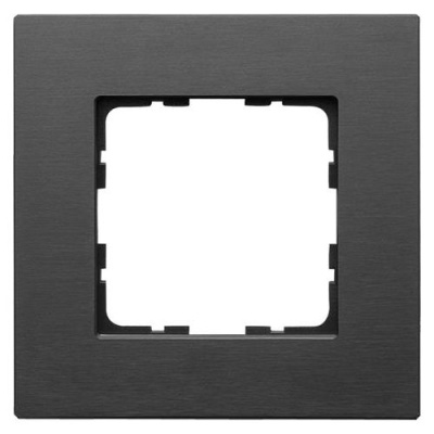 Рамка Jasmart G-Metal 1-постовая G1001AB