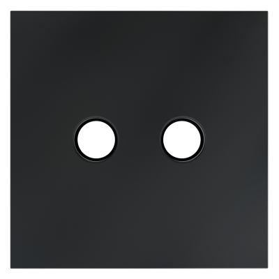 Накладка для розетки телевизионной оконечной TV+SAT Voltum S70 (графит) VLS001607