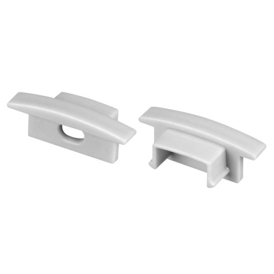 Заглушка Arlight LINE-2308-F SILVER с отверстием 054383