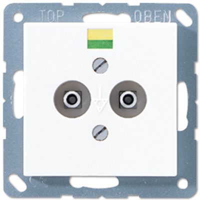 Розетка штепсельная Jung A565-2WW