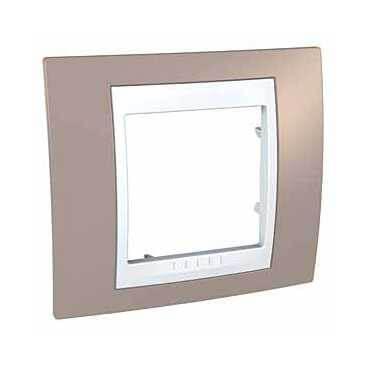 Рамка 1-постовая Schneider Electric Unica Хамелеон MGU6.002.874