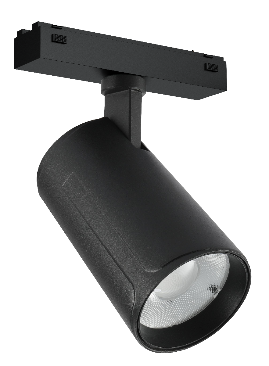 Трековый магнитный светильник iLedex Vision 4825-048-D70-20W-36DG-4000K-BK