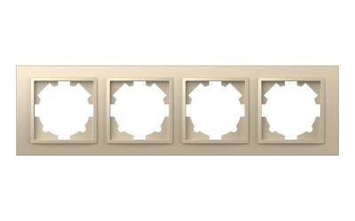 Рамка четырехместная ELBI Zena 500-012500-228