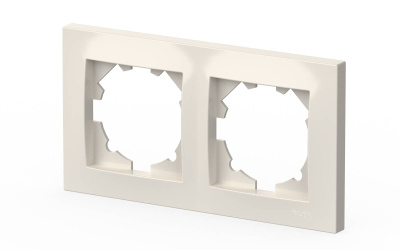 Рамка двухместная ELBI Vega 510-010200-226