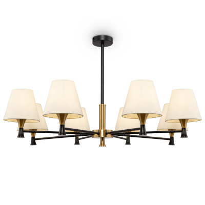 Люстра на штанге Freya Perfetto FR5098PL-08BBS