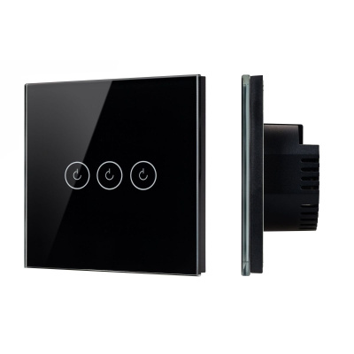 Выключатель сенсорный Arlight SWT-OMALI-S03-ZB-BK (250V, 10A, Zigbee) 050046