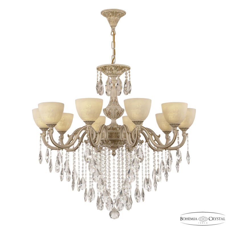 Подвесная люстра Bohemia Ivele Crystal AL78101/10/300 B WMG P1 U Pair