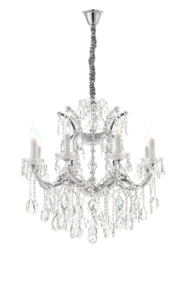 Подвесная люстра iLamp Diamond 6071-8 CR+CL