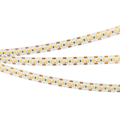 Светодиодная лента Arlight RT-A168-10mm 24V Warm3000-CX2 (17.3 W/m, IP20, 2835, 5m) (ARL, резка 2 светодиода) 028738(2)